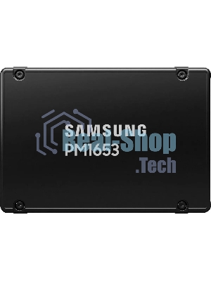 Накопитель SSD Samsung PM1653, 7.68Tb, SAS 4.0, 2.5