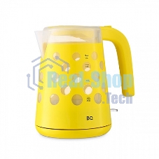 Чайник электрический BQ KT1713P Yellow. Мощность:2200 Вт, Объем 1,7л, LED подсветка