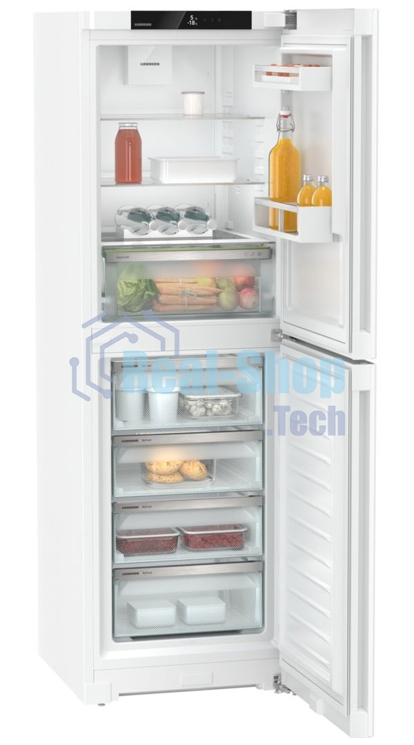 Холодильник Liebherr CND 5204-22 001 белый двухкамерный 185/123л морозилка снизу