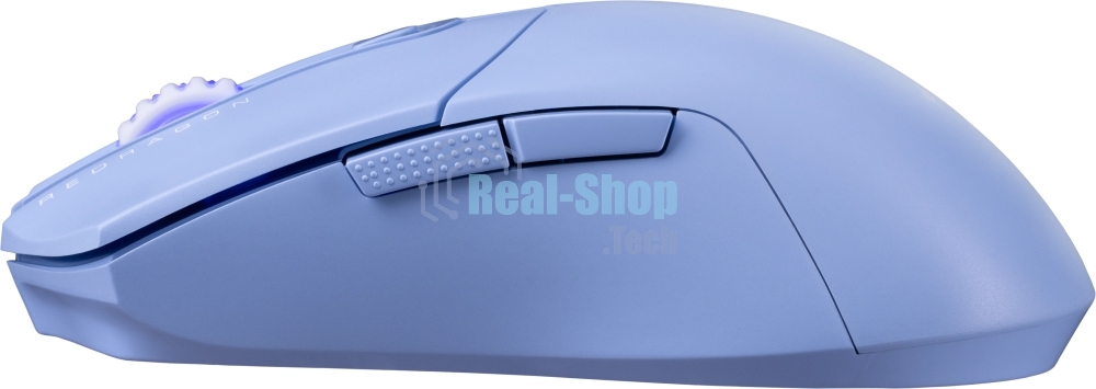 Мышь беспроводная REDRAGON St4r Pro голубой, 26000 dpi, радиоканал, Bluetooth, USB, кнопки - 6