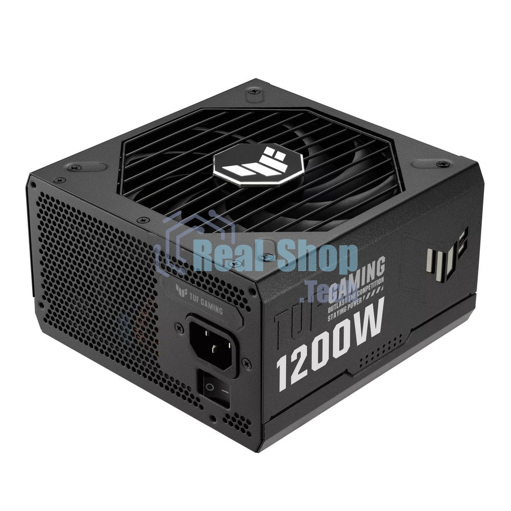 Блок питания ASUS TUF-GAMING-1200G (90YE00S0-B0NA00), 1200Вт, 80 PLUS Gold, 135мм, модульный, черный