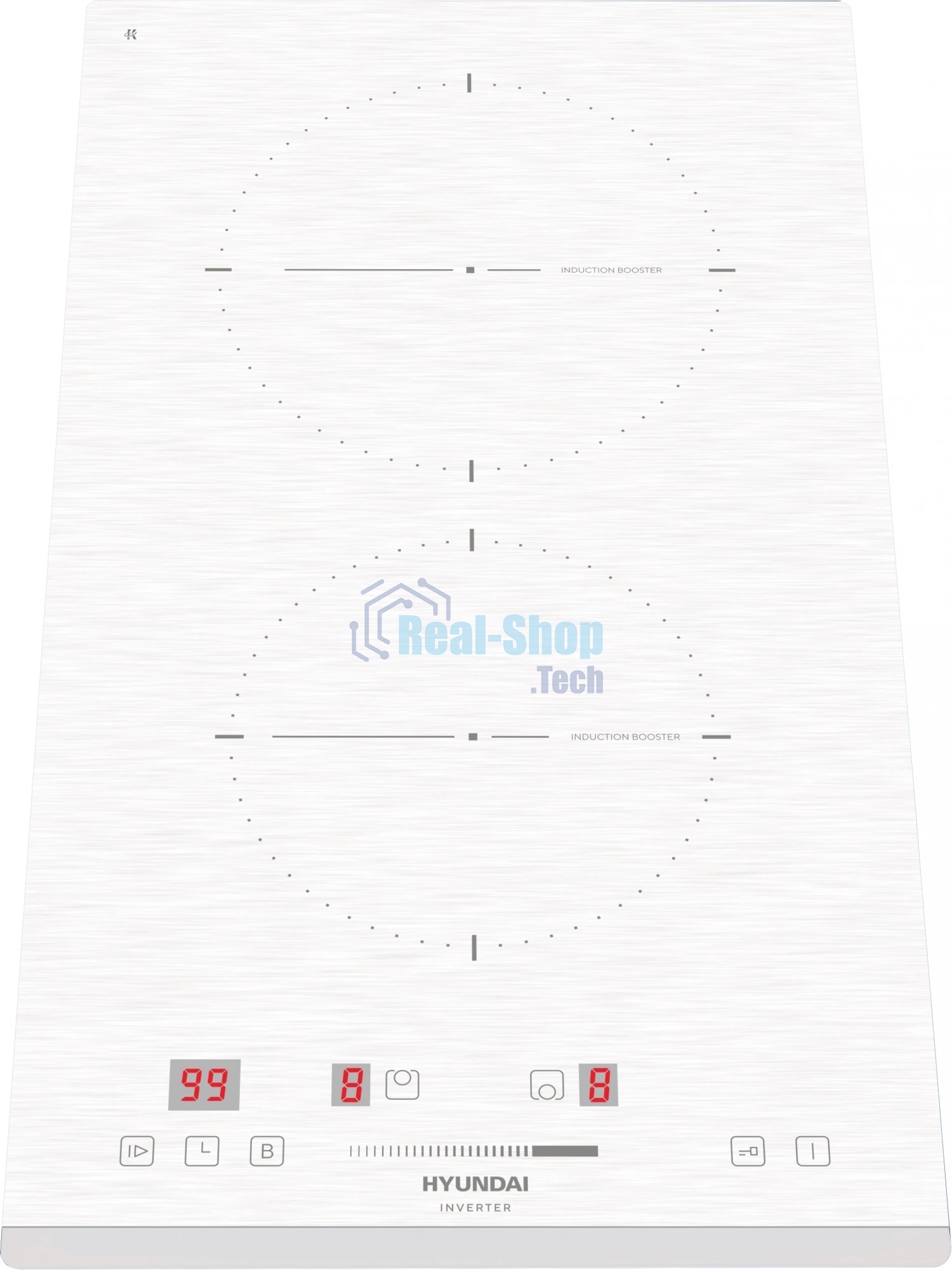 Индукционная варочная панель Hyundai HHI 3752 WG, белый