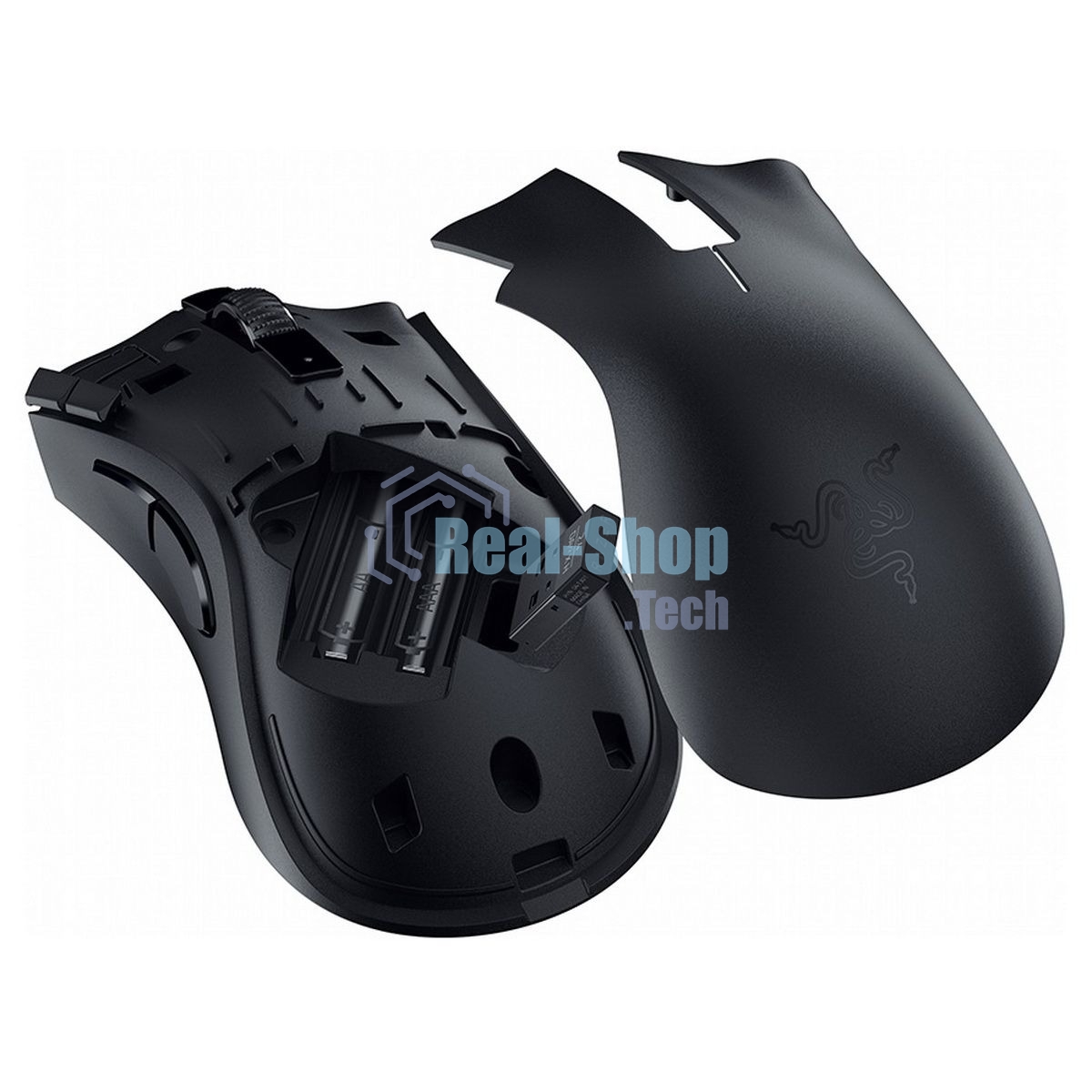 Мышь беспроводная Razer DeathAdder V2 X Hyperspeed черный, 14000 dpi, радиоканал, Bluetooth, USB, кнопки - 7