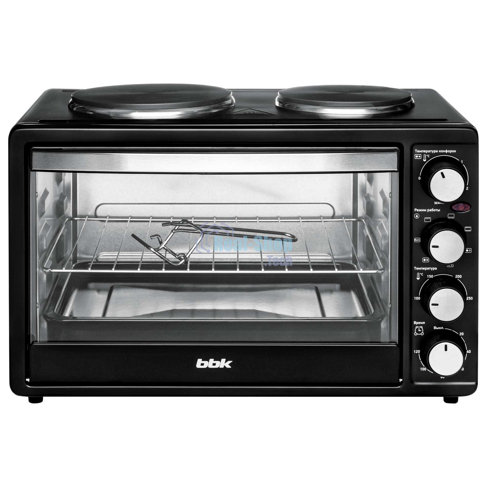 Мини-печь BBK OE3071M-2P черный