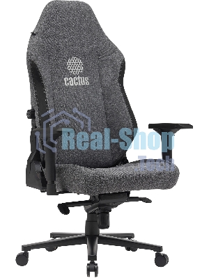 Кресло Cactus CS-CHR-MAG-GY серый, экокожа