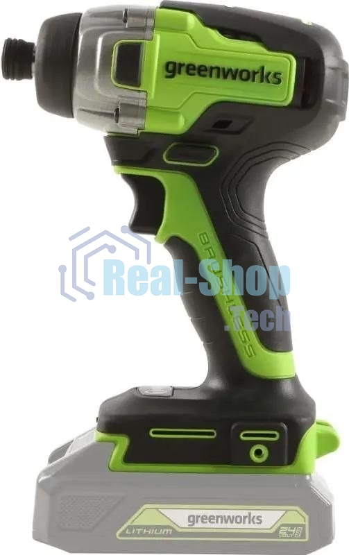 Винтоверт ударный аккумуляторный GreenWorks GD24ID3, 24V, бесщеточный, без АКБ и ЗУ (3802807)