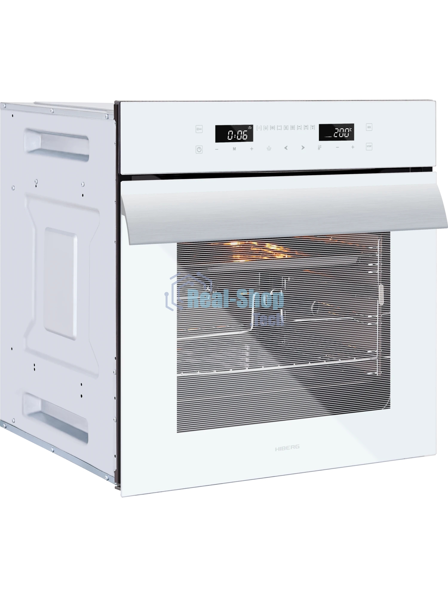Электрический духовой шкаф HIBERG VM 6192 W, встраиваемый