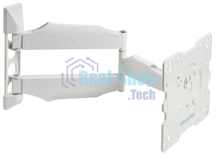 Кронштейн Kromax ATLANTIS-40 белый, Наклонно-поворотный, 22
