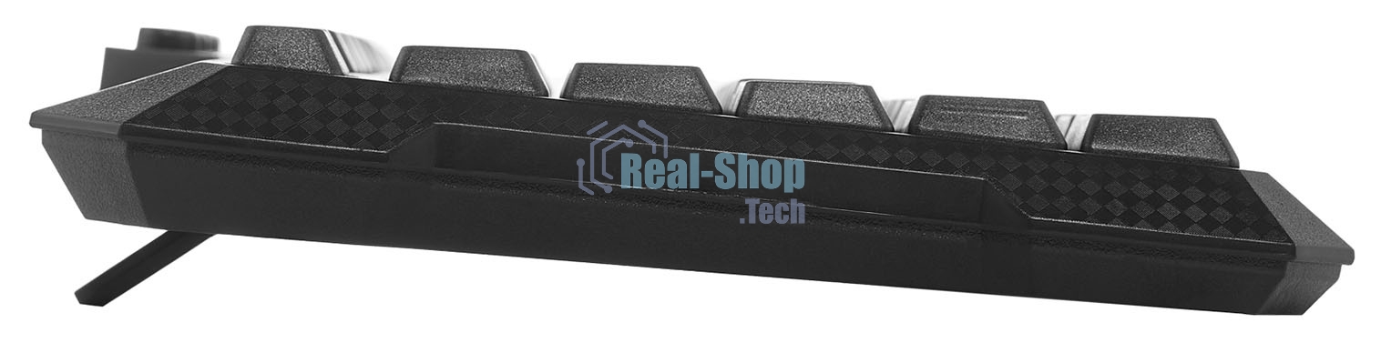 Клавиатура + мышь Оклик 205MK клав:черный мышь:черный USB беспроводная