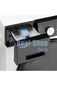 Стирально-сушильная машина Weissgauff WMD 6160 D белый, загрузка фронтальная 8 кг, 1200 об/мин, класс А+++