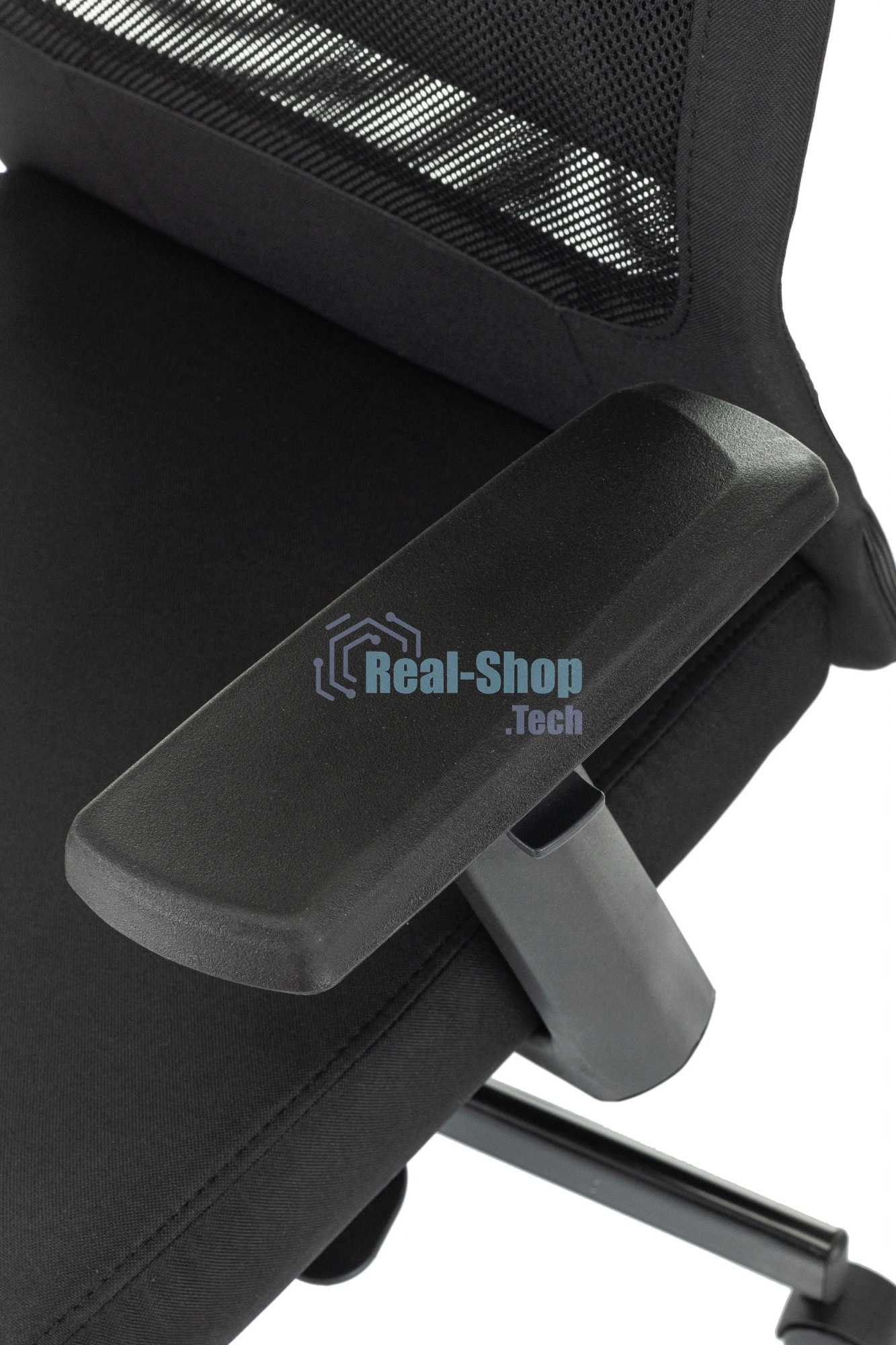 Кресло руководителя Бюрократ T-995 черный TW-01, сетка/ткань, крестов. металл черный