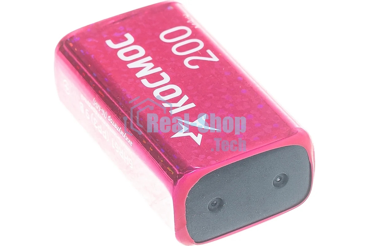 Аккумулятор Космос KOCNI-MH6F22 (200mAh) 6F22 200 мАч 1BL (блист.1шт)