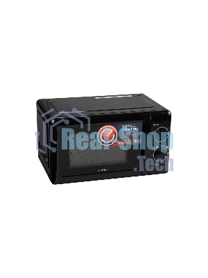 Микроволновая печь ENERGY EMW-20704 черный, 20 л, 700 Вт, переключатели - поворотный механизм