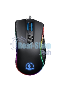 Мышь проводная Jet.A Panteon PS88 черный, 6200 dpi, USB, кнопки - 9