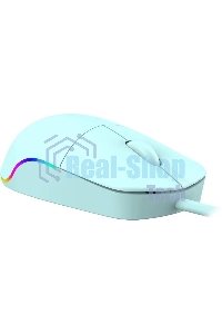 Мышь проводная Defender Azora MB-241 голубой, 1200 dpi, USB, кнопки - 3