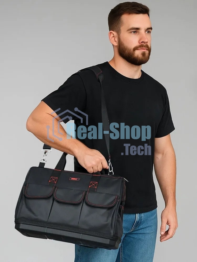 Сумка для инструментов Deli DL430901 Black Edition