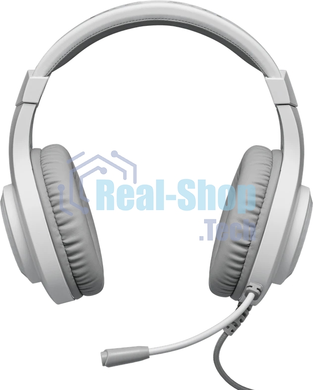 Гарнитура Redragon Hylas белая, проводная, USB / 2 x mini jack 3.5 мм, подсветка