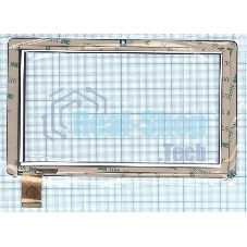 Сенсорное стекло (тачскрин) FPC CY70S201(781) 01, черное