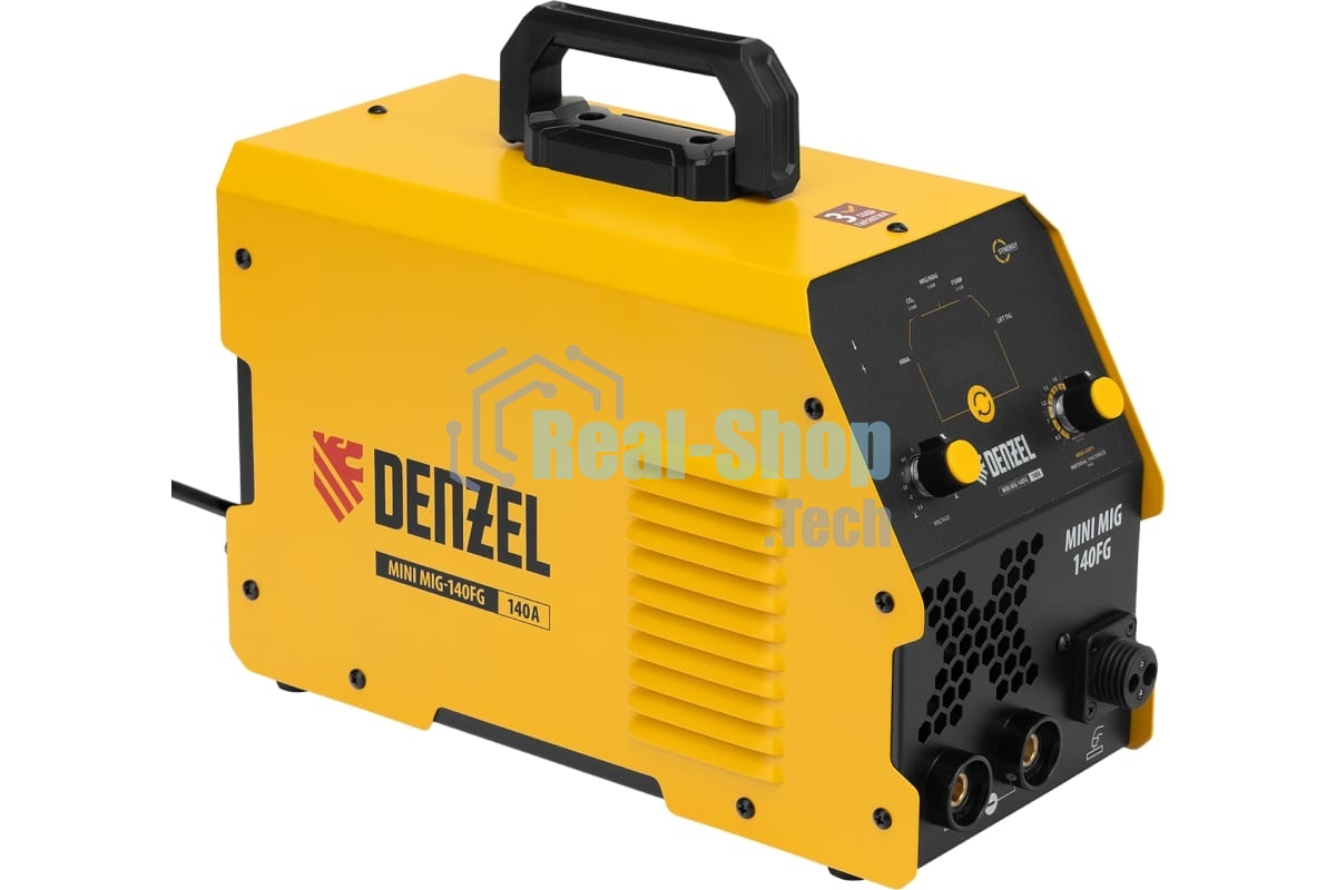 Аппарат инвертор. полуавтомат. сварки Denzel Mini MIG-140FG, 140 А, ПВ 60%