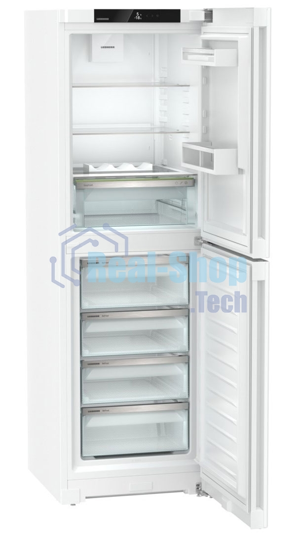 Холодильник Liebherr CND 5204-22 001 белый двухкамерный 185/123л морозилка снизу