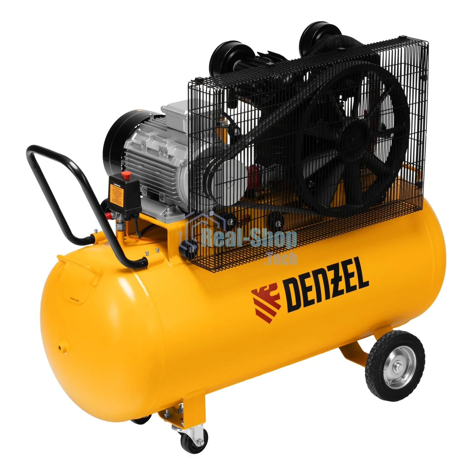 Компрессор воздушный Denzel рем. привод BCV 5500-T/200, 5,5 кВт, 200 литров, 850 л/мин