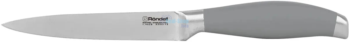 Набор ножей 3 шт + ножницы + блок Dart Rondell (MC)
