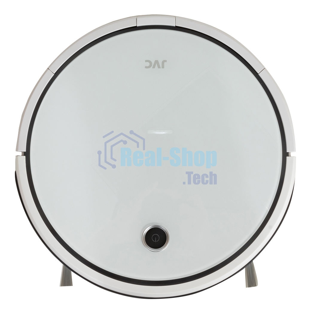 Робот-пылесос JVC JH-VR510 белый, 2500 мА·ч Li-Ion, уборка сухая/влажная, пылесборник контейнер 0.5 л