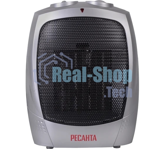 Тепловентилятор Ресанта ТВК-1, серебристый, 900/1800 Вт, 18 м2, термостат 67/2/3