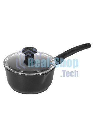 Ковш Maunfeld OSVALD MF15SVLD15SP универсальный из литого алюминия со стеклянной крышкой, 1,5 л