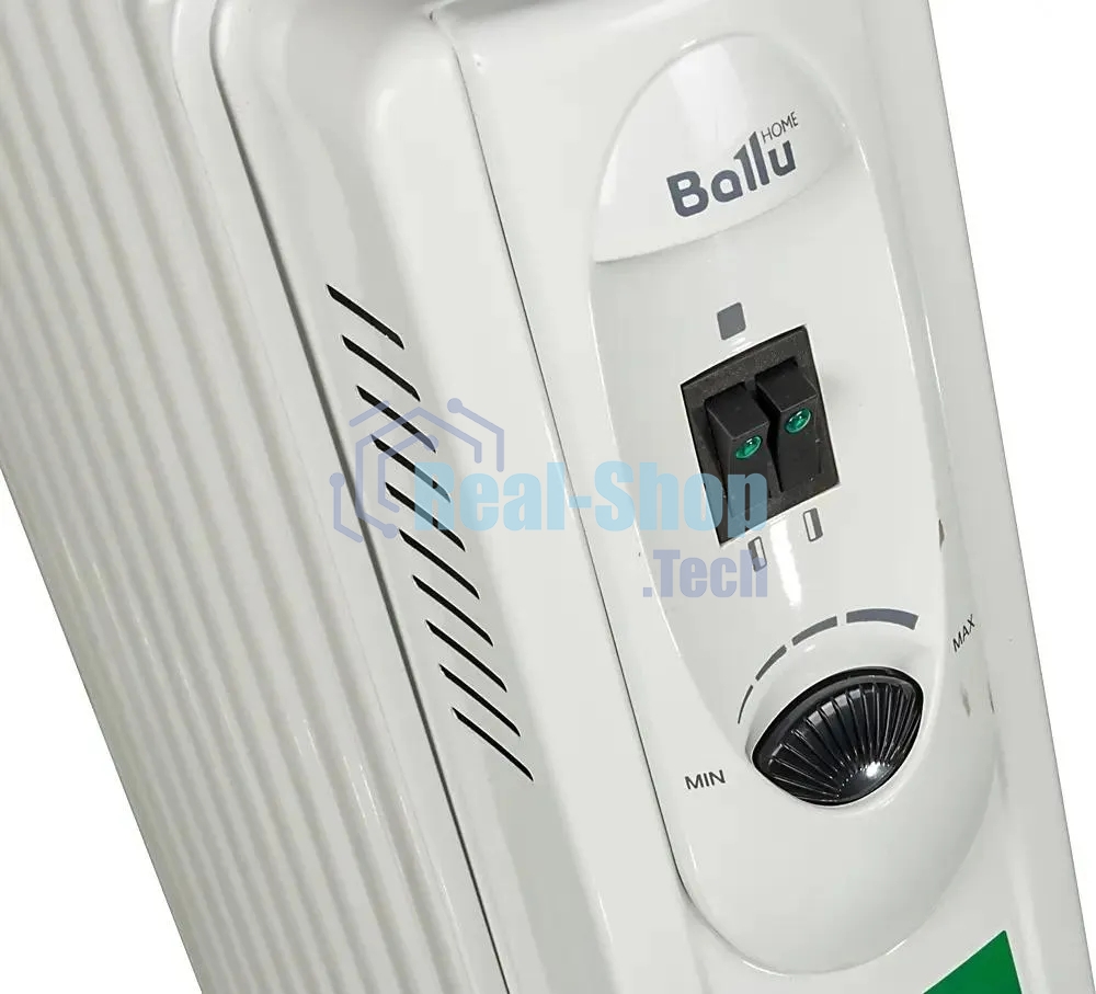 Обогреватель масляный Ballu Comfort BOH/CM-11WDN (11 секций) белый, 2200 Вт, 27 м2, термостат