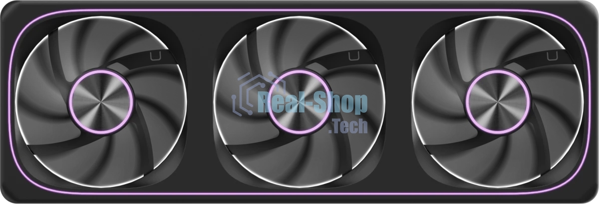 Вентилятор для корпуса Formula V Line AIR FUSION 3 BK REVERSE, 360x120x28мм, ARBG 3pin + PWM 4pin, 500-1800 RPM, 37.83 DBA MAX, HYDRO BEARING