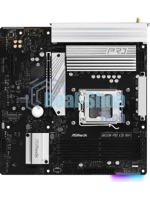 Материнская плата Asrock B650M PRO X3D WIFI Socket AM5 AMD B650 4xDDR5 mATX AC`97 8ch(7.1) 2.5Gg RAID+HDMI+DP