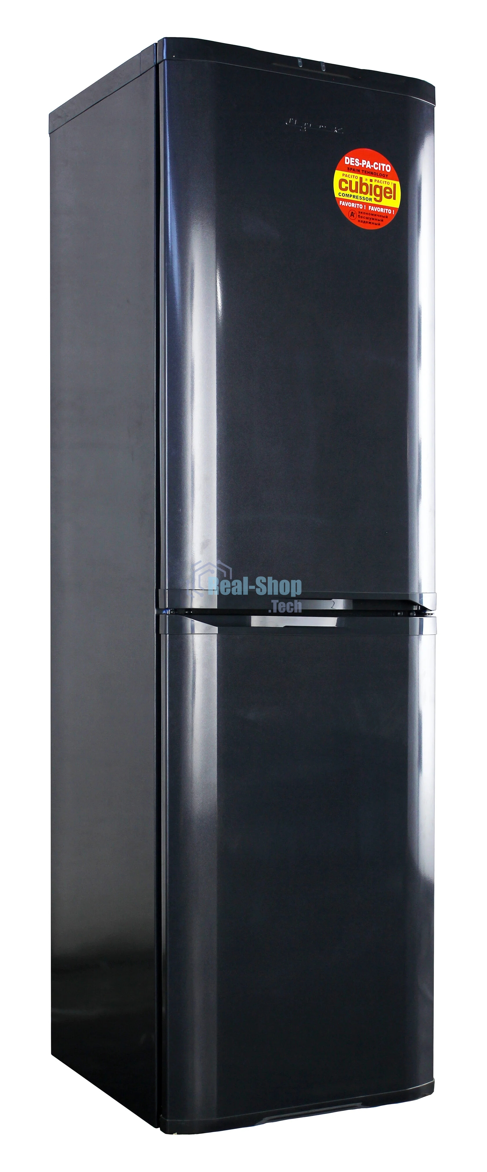 Холодильник ОРСК 177 G графит двухкамерный 220/160л морозилка снизу