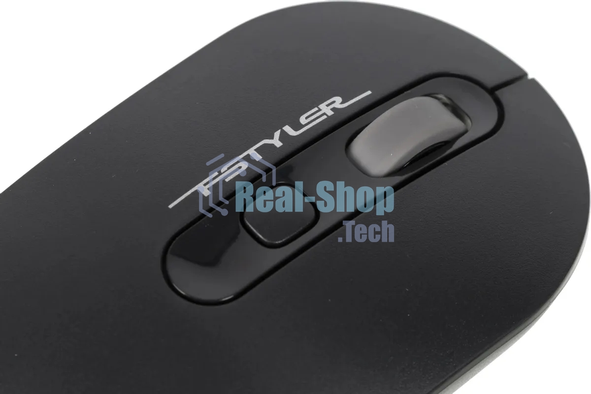 Мышь беспроводная A4Tech Fstyler FG20S серый, 2000 dpi, радиоканал, USB, кнопки - 3