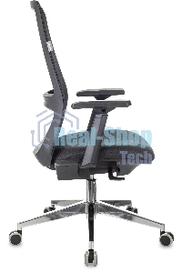 Кресло руководителя Бюрократ MC-915 черный TW-01 38-418 сетка/ткань, крестовина алюминий