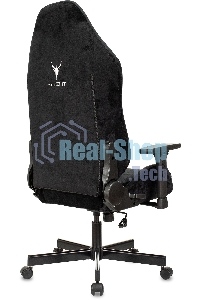 Кресло игровое Бюрократ Knight N1 Fabric черный Light-20, с подголов. крестовина металл