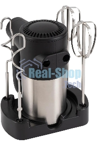 Миксер ручной Rondell RDE-1354 800Вт черный/серебристый