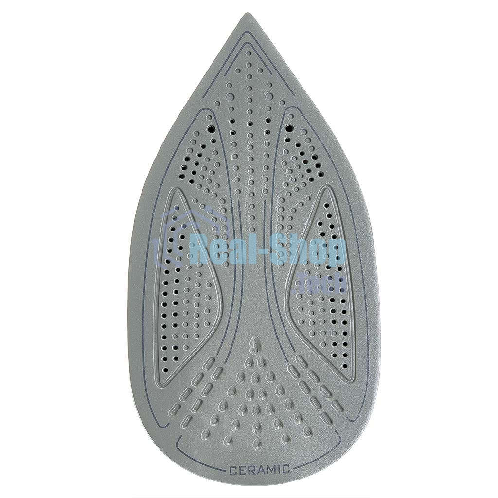 Утюг DELTA LUX DE-3001 черный с бронзовым, 2000 Вт