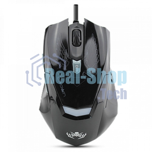 Мышь проводная CROWN CMM-222 черный