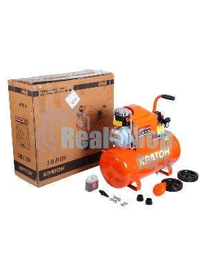 Компрессор КРАТОН AC-280-40-D Dпрямой 220В 2000Вт 280л/мин ресивер40л 32кг