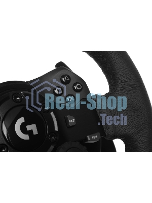 Руль Logitech G923 10кноп. (с педалями) черный