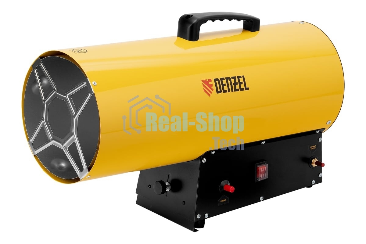 Газовая тепловая пушка Denzel GHG-50, 50 кВт, 1400 м3/ч, пропан-бутан