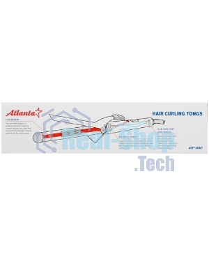 Щипцы для завивки волос Atlanta ATH-6645 черный, 28 мм, 200 °C, 1 режим