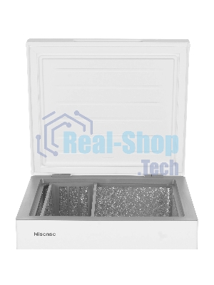 Морозильный ларь Hisense FT145N1AW1, белый, 141л