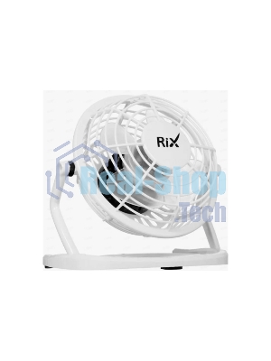 Вентилятор настольный Rix RDF-1500USB черный