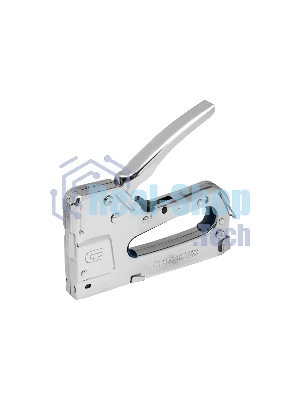 Степлер мебельный Сибртех, металлический, регулируемый, тип скобы 53, 4-14 мм