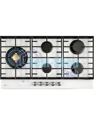 Газовая варочная панель HIBERG VM 9155 W, белый