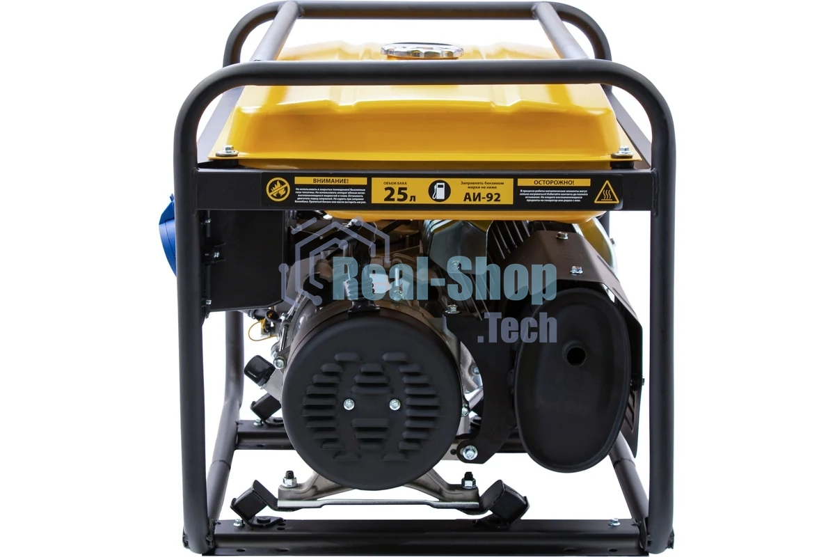 Электрогенератор бензиновый Denzel GE 6900, 5.5 кВт, 97 дБ, 77 кг