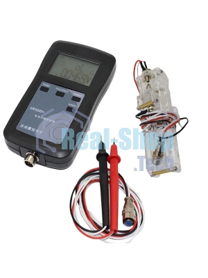 Измеритель внутреннего сопротивления аккумуляторов YR1035+ со щупами + держатель для емкостей