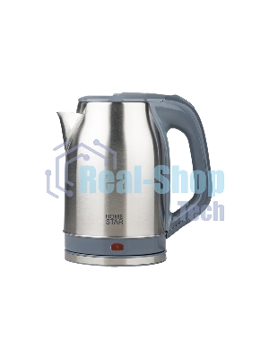 Чайник электрический Homestar HS-1005 2,3 л, 1800 Вт, нержавейка, серый